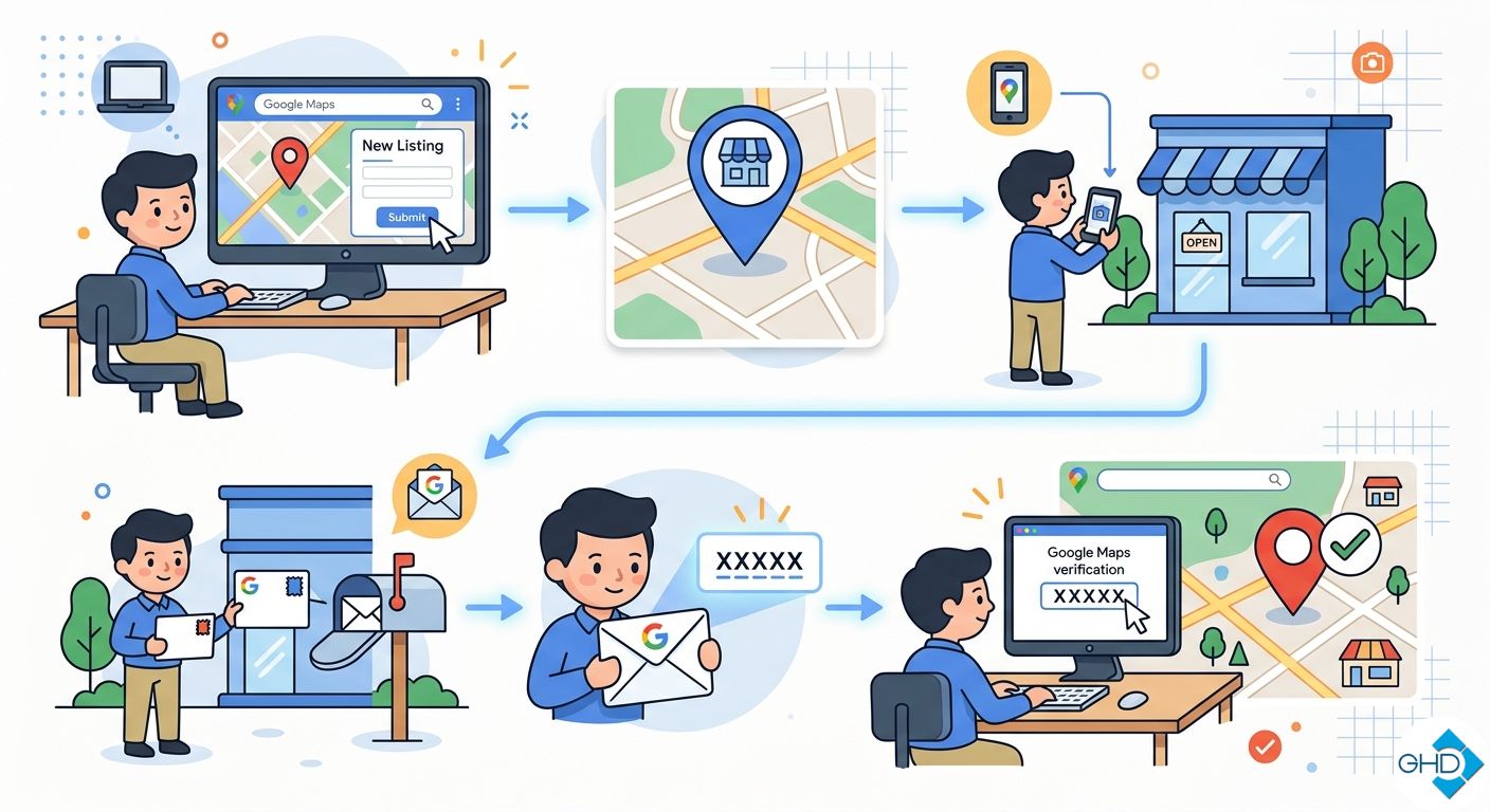 Dịch vụ tạo và xác minh Google Maps toàn quốc – Uy Tín, nhanh chóng